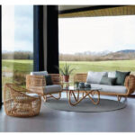L-Shaped 5 Seater Rattan Outdoor
